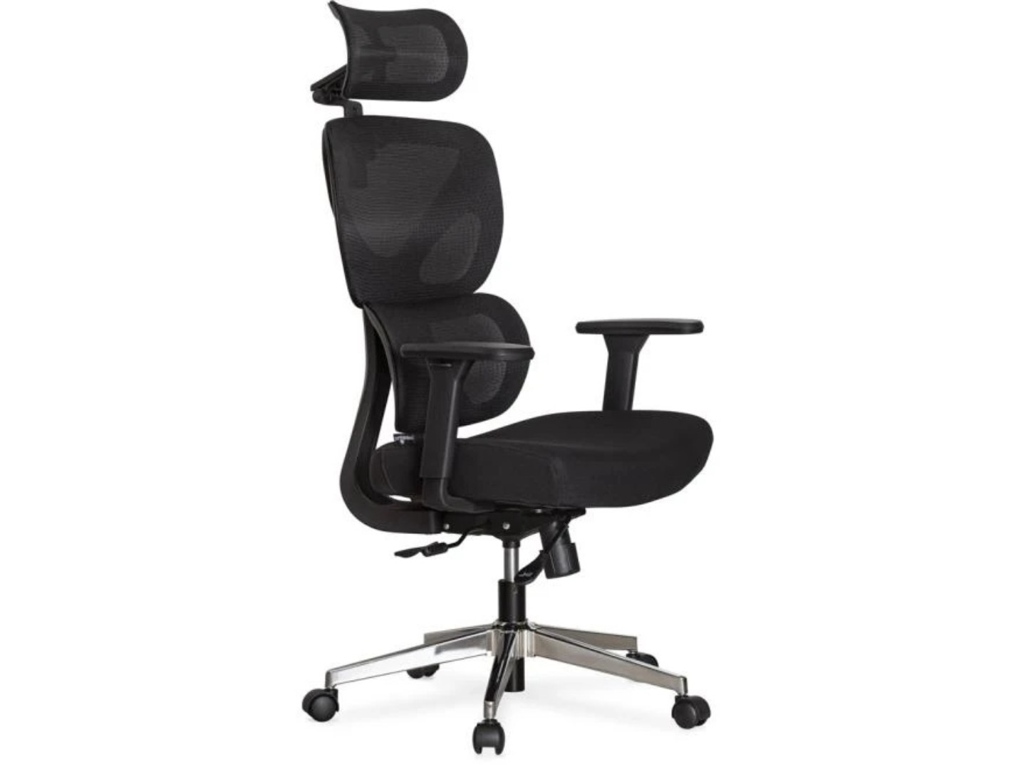 Крісло офісне Mealux D1 Air Fabric Black (HF-D1 F/B) — фото 3